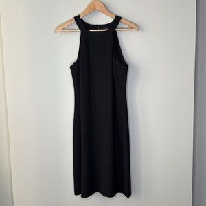 The Limited Halter Midi Dress in Black Size 12